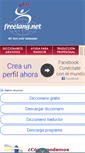 Mobile Screenshot of es.freelang.net
